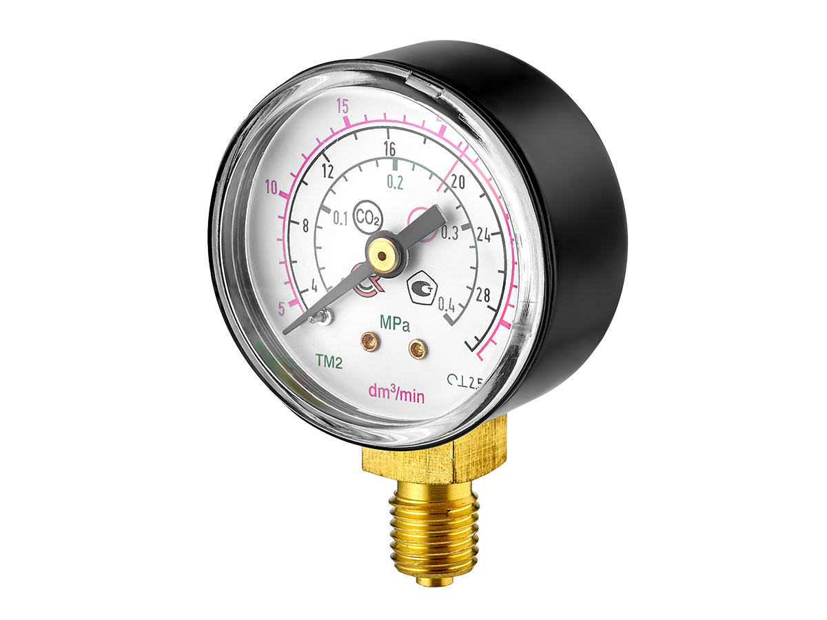 Манометр ТМ-210Р (0-30/12 L/min ( 0,4 МРа) СО2 ( Углекислота), цена в  Краснодаре от компании Торговый дом Регионпромсервис
