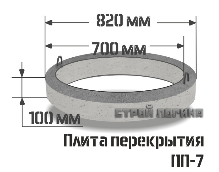 Плита перекрытия 7 2