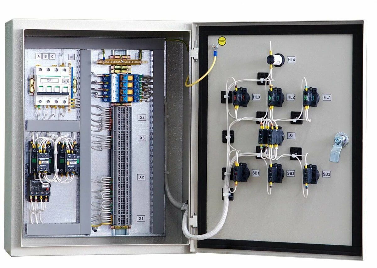 шкаф управления высоковольтным электродвигателем
