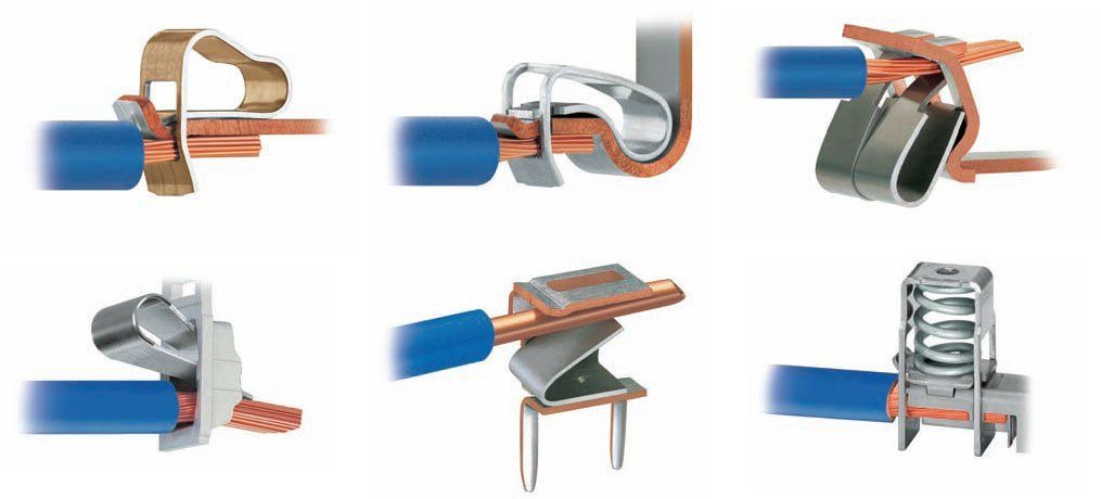Соединители для электрических проводов медь алюминий