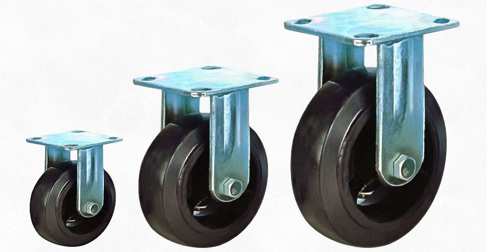 FCD 85 большегрузное чугунное колесо поворотный