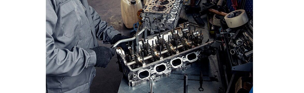 Дизельный двигатель после ремонта