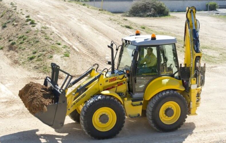 New holland b115b фото